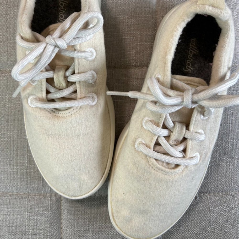 Allbirds White Size 7